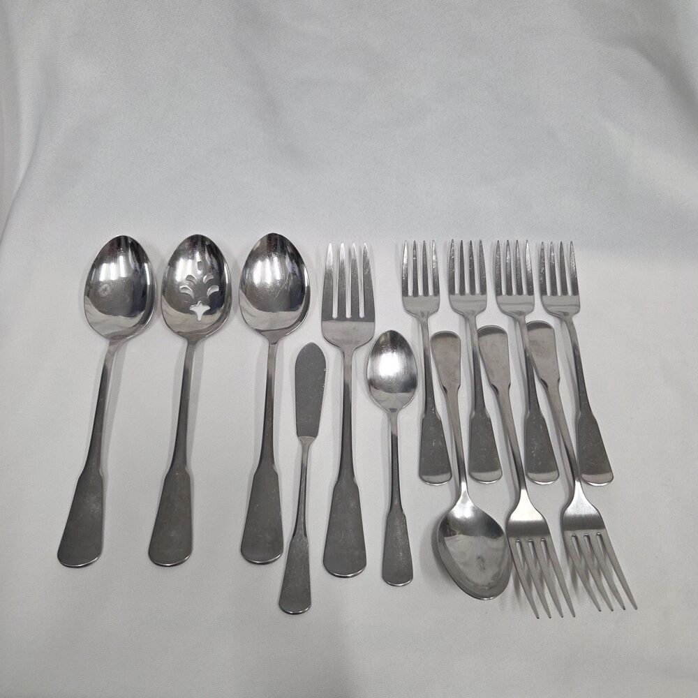 Oneida Colonial Boston Stainless Flatware 13 pieces
